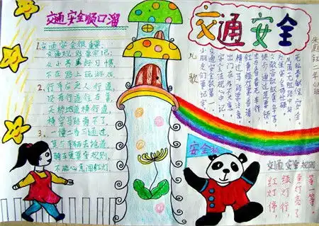 交通安全手抄报图片无证开车,作茧自缚
