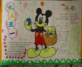 五一劳动节手抄报劳动里劳动最快乐