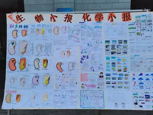手抄小报展风采大冶镇第一初级中学开展手抄报展评活动
