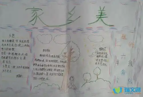 发现美在我身边手抄报