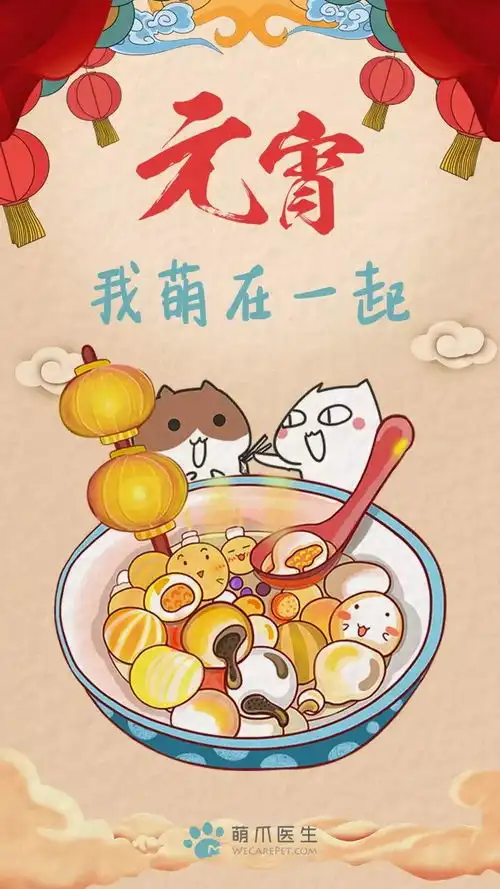 听说今天有猫牌汤圆吃给我留一份