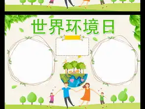 世界环境日小报环保手抄报低碳生活电子模板图片psd设计图下载保护环境手抄报大全编号16545289