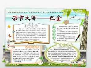 word电子小报模板名人小报巴金图片素材worddoc下载51.89mb名人名家手抄报大全读书手抄报