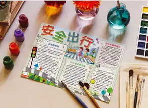 卡通出行交通安全小报手抄报word模板下载docx格式熊猫办公