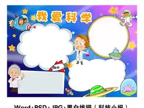 wordps科技小报小学生探索宇宙科普手抄报素材图片worddoc模板下载23.85mb科学手抄报大全学科手抄报