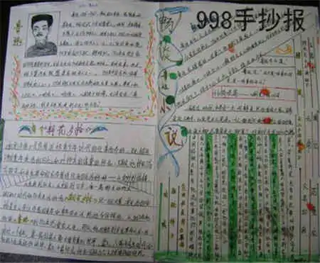 关于鲁迅的手抄报三味书屋