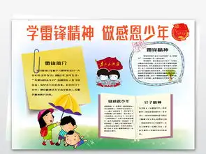 word版电子小报学雷锋做美德少年图片素材worddoc模板下载16.10mb学雷锋手抄报大全纪念日手抄报