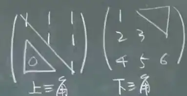 线性代数2.3特殊矩阵本节内容都是方阵