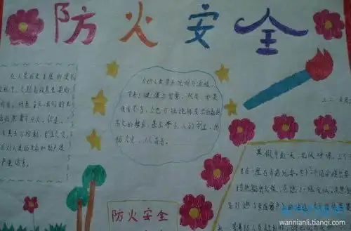 关于消防安全的手抄报2020消防安全手抄报大全一等奖