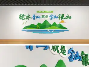 绿水青山就是金山银山环保文化墙党建标语墙设计图片高清下载效果图3.04mb基层党建文化墙大全