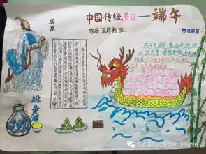 分享好诗词写画端午风情记一年级四班端午活动
