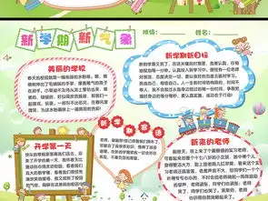 新学期新气象小报开学计划希望手抄小报图片素材psd模板下载38.12mb电子大全空白手抄报