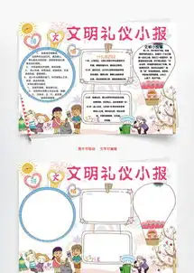 文明礼仪小报
