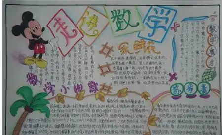 数学手抄报数学符号的起源