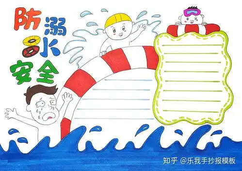 防溺水手抄报模板简单又漂亮