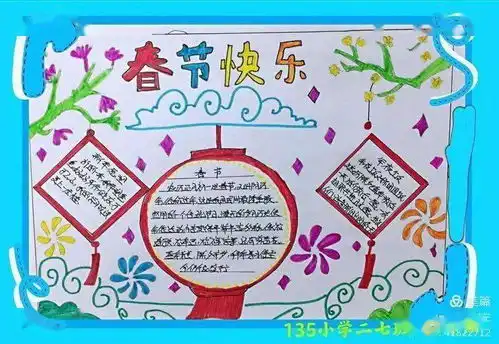 乌鲁木齐市第135小学学生用画笔为大家送新年祝福啦