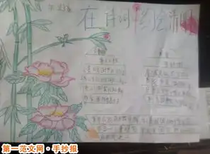 清明节手抄报在诗词中约会