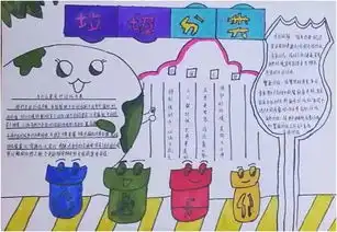 假日小队垃圾分类从我做起下沙中学704班阳光小队