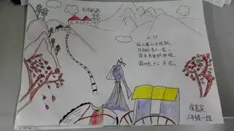 古诗配画再悟经典青岛第53中小学部语文学科节三年级活动掠影