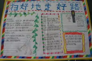 扫好地手抄报最好有图片