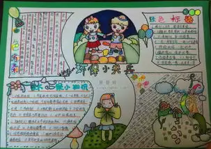 环保小尖兵手抄报设计图
