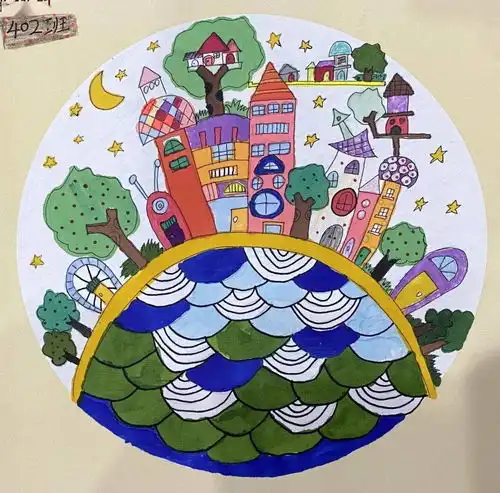 童心献诗画,共筑中国梦