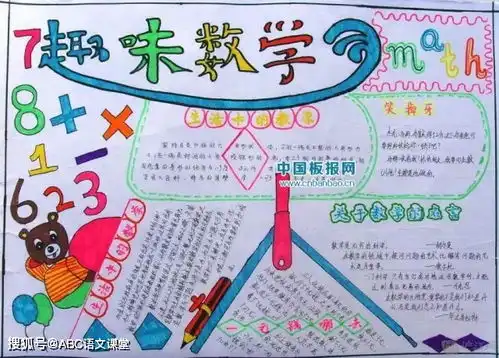 收藏这些趣味数学手抄报,一定用得上