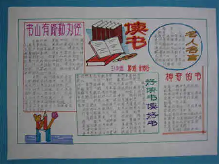 读书手抄报资料一曲心音