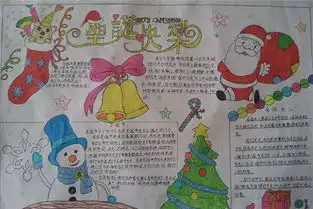 圣诞节手抄报中文内容2017最新圣诞节手抄报中文版大全