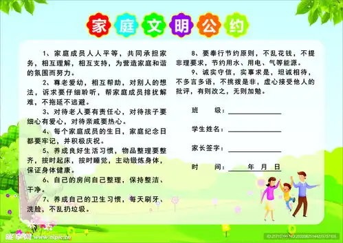 文明公约设计图