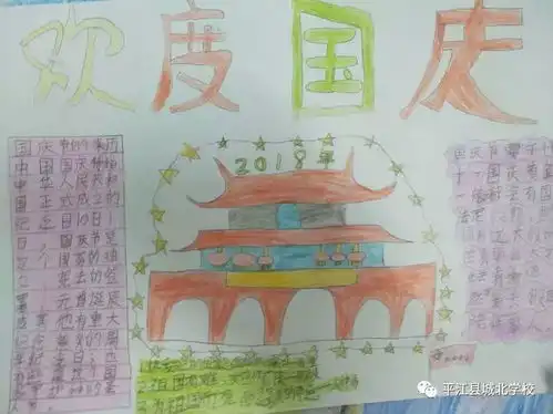 城北学校343班庆国庆手抄报集锦