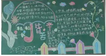 2018三年级语文下册黑板报