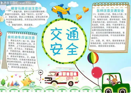 交通安全手抄报设计素材