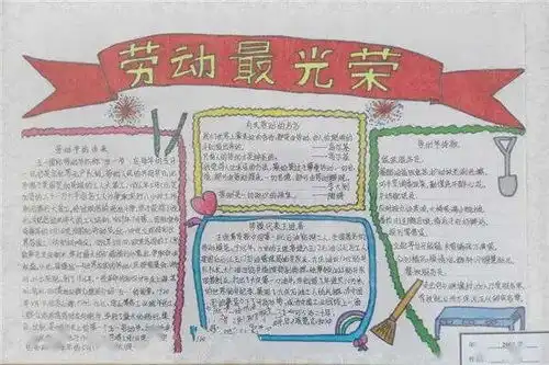 老师布置了五一劳动节作文手抄报作业收藏这篇文章就搞定了