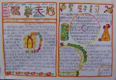 数学手抄报怎么做