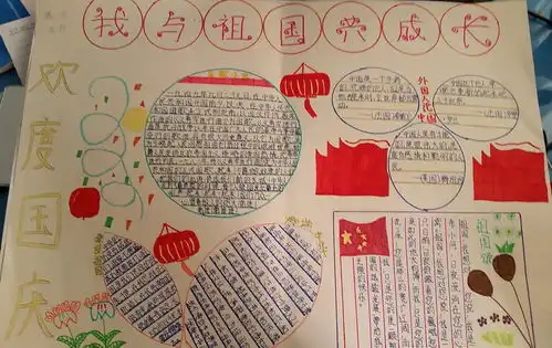我与祖国共成长手抄报四年级