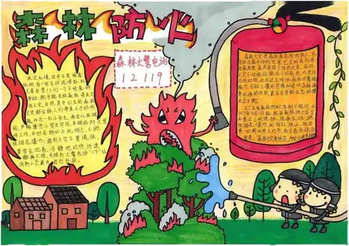 护林防火记心间,森林防火进校园