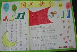 国庆节手抄报热爱祖国