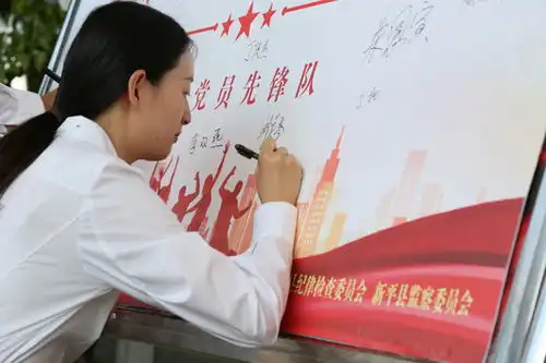新平成立青年党员先锋队让奋斗成为青春的名片