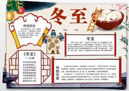 冬至要到了关于冬至的好词好句及手抄报准备好了,赶紧收藏