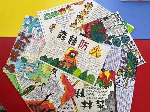 广安区长乐小学开展森林草原防火手抄报和征文比赛活动