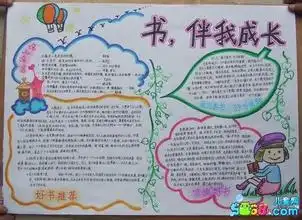 读书手抄报的图片和内容