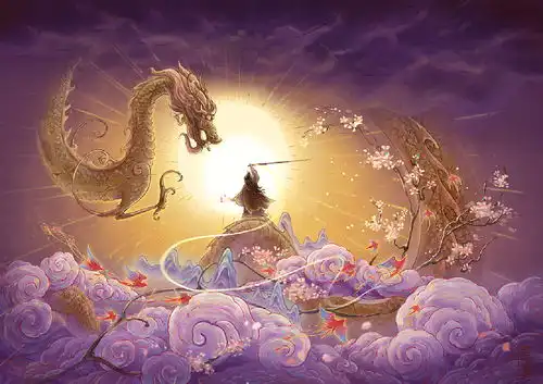 中国神话故事插画合集