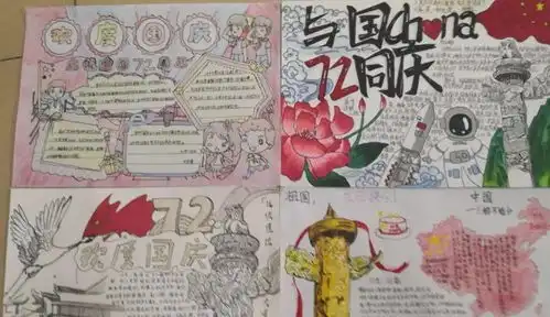四合庄中学举办庆祝祖国生日,讴歌伟大成就艺术作品展示活动