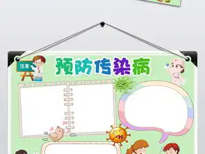 预防传染病小报黑白线描手抄报图片素材worddoc模板下载65.38mb其他大全其他