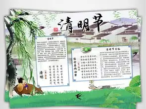 清明时节踏青春游旅游二十四节气习俗古诗小报电子手抄报word模板素材图片psd下载58.28mb清明节手抄报大全节日手抄报