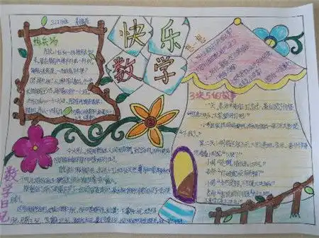 小学生数学手抄报渔夫和草帽