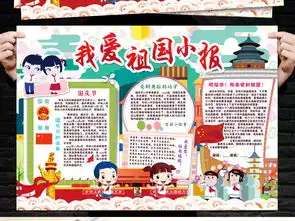十一国庆节小报热爱祖国教育国防手抄小报素材图片下载psd素材国庆节手抄报