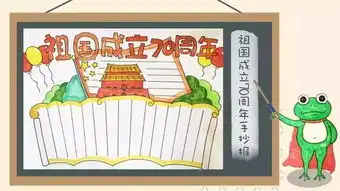 2019年国庆节手抄报精选