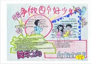 听胡爷爷话做四好少年的海报作品附多图缘份的天空